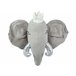 Beliani Decoração de parede TANTOR Branco/ Bege