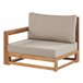 Beliani Conjunto lounge TIMOR Cinza Escuro