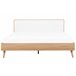 Beliani Cama com estrado MDF SERRIS 188x215 Castanho