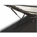 Beliani Cama com armazenamento Veludo LORIENT 177x216 Cinza Claro