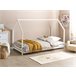 Beliani Cama com estrado Pinho APPY 205x95 Branco