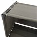 Estante de armazenamento 3 andares PVC e tecido Nyana Home 62x41x29 cm 41 Preto
