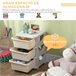 Organizador de Brinquedos PP HOMCOM Cru