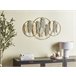 Beliani Decoração de parede COPERNICIUM Dourado
