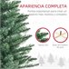 Árvore de Natal HOMCOM 830-747V01GN Verde Escuro