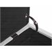 Beliani Chaise longue derecho Terciopelo PESSAC Cinza Claro