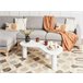 Beliani Mesa de centro AUBURN 112x46 Branco