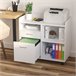 Armario para Impresora Melamina Vinsetto 80 Branco