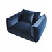 Beliani Poltrona LUVOS Azul