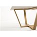 Mesa de centro com efeito mármore EXCALIBUR Branco