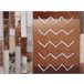 Beliani Pelos curtos HEREKLI 160x230 Castanho Claro