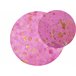 Beliani Pelos curtos ZEYTIN 140x140 Rosa
