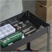 Carrinho de Ferramentas Aço laminado a frio DURHAND Preto
