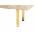 Beliani Banco de cama ROSEVILLE 117x40 Bege