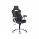 Beliani Cadeira executiva ADVENTURE Preto