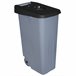 WELL HOME Recipiente Aberto 110L Verde Alt.88cm+10 sacos de lixo 120L Azul