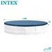 Cobertura INTEX piscina metálica metal & prisma frame Azul