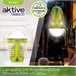 Lâmpada UV Mosquito Killer com Luz Noturna LED Aktive Verde