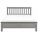 Beliani Cama com estrado Pinho MAYENNE 149x208 Castanho
