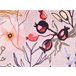 Beliani Almofada decorativa ANEMONES Rosa Talco