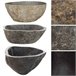 Lavatório - Lavabo - Pia de banheiro oval Antracite