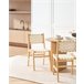 Beliani Silla de comedor HUMBLE Bege