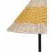Beliani Candeeiro de mesa MOMBA Amarelo