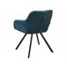 Beliani Silla de comedor MONEE Azul Marino