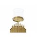 Beliani Candelabro NIAS Dourado