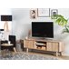 Beliani Mesa de TV FRANKLIN 150 Castanho