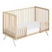 Grades para berços co-sleeping que podem ser convertidas em camas Madeira