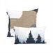 Conjunto de capas de almofada Blanc Nightfall Multicor