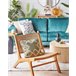 Beliani Almofada decorativa GOPI 45x45 Verde