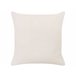 Beliani Almofada decorativa TUBEROSE Branco/ Bege