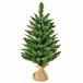Árvore de Natal PVC, 100%linen, cement HOMCOM, casa - natal Verde