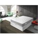 Pack colchão com sommier branco 140x190cm ORTOFLOW SOMNALIS Branco