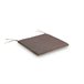 Almofada de cadeira reversível 42x38 Castanho