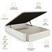 Sommier rebatível Luxo Max 3D 135x190 Branco