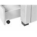 Beliani Cama com armazenamento Veludo LIEVIN 165x217 Azul Marino