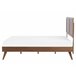 Beliani Cama com estrado MDF ISTRES 169x205 Castanho