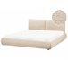 Beliani Cama Bouclé VINAY 196x233 Bege
