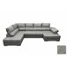 Mega Sofá Cama Chaise Longue Canto Itália 345cm Cimento