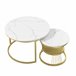 Mesa de centro, mesa de apoio, mesa de canto 70x45 Branco
