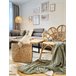 Cadeira pavão FLORENTINE II Rattan Natural Natural
