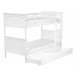 Beliani Beliche Pinho ALBON 97x208 Branco