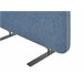 Beliani Biombo dobrável STANDI 184x30 Azul