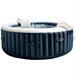 Spa jacuzzi inflável INTEX 4 pessoas Bubble Massage Navy Azul