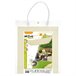 Aktive Garden toldo rectangular de cor creme toldo de sombra Bege