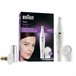 Aparelho de Limpeza-Depilação Facial Elétrico 810 Branco