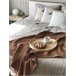 Beliani Cama com estrado MDF SERRIS 188x215 Castanho